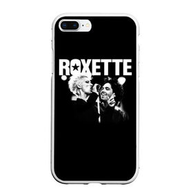 Чехол для iPhone 7Plus/8 Plus матовый с принтом Roxette , Силикон | Область печати: задняя сторона чехла, без боковых панелей | pop | rock | roxette | мари фредрикссон | пер гессле | поп | поп рок. евро поп | рок | роксет | роксэт