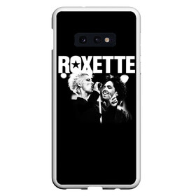 Чехол для Samsung S10E с принтом Roxette , Силикон | Область печати: задняя сторона чехла, без боковых панелей | pop | rock | roxette | мари фредрикссон | пер гессле | поп | поп рок. евро поп | рок | роксет | роксэт