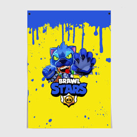 Постер с принтом Brawl Stars , 100% бумага
 | бумага, плотность 150 мг. Матовая, но за счет высокого коэффициента гладкости имеет небольшой блеск и дает на свету блики, но в отличии от глянцевой бумаги не покрыта лаком | brawl stars | crow | game | leon | бравл | бравл стар | бравл старс | ворон | ворона | детская | детям | игра | компьютерная игра | кров | леон | персонаж | развлечение