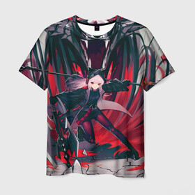Мужская футболка 3D с принтом Arknights art , 100% полиэфир | прямой крой, круглый вырез горловины, длина до линии бедер | anime | arknights | art | game | girl | аниме | арт | девушка | игра