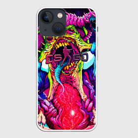 Чехол для iPhone 13 mini с принтом CS GO hyper beast IMBA ,  |  | beast | cs | csgo | go | hyper | imba | imbaskin | kill | mega | rampage | skin | ultra | го | игры | кс | ксго