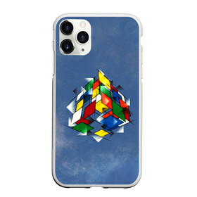 Чехол для iPhone 11 Pro матовый с принтом Кубик Рубика , Силикон |  | Тематика изображения на принте: mathematica | кубик | магия. формулы | математика | наука | рубика | соберись | технарь