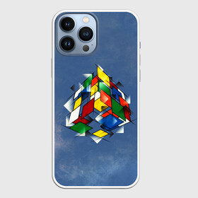 Чехол для iPhone 13 Pro Max с принтом Кубик Рубика ,  |  | mathematica | кубик | магия. формулы | математика | наука | рубика | соберись | технарь