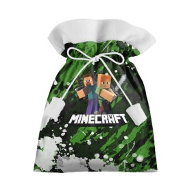 Подарочный 3D мешок с принтом Minecraft / Майнкрафт , 100% полиэстер | Размер: 29*39 см | creeper | earth | game | minecraft | minecraft earth | блоки | грифер | игры | квадраты | компьютерная игра | крипер | маинкрафт | майн | майнкравт | майнкрафт