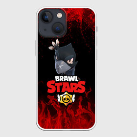 Чехол для iPhone 13 mini с принтом BRAWL STARS CROW ,  |  | 2020 | android | brawl stars | crow | games | leon | mobile game | stars | бравл старс | ворон | игры | леон | мобильные игры