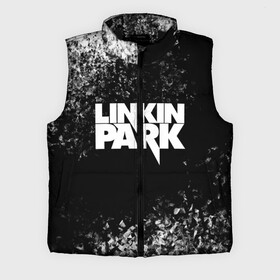 Мужской жилет утепленный 3D с принтом Linkin Park ,  |  | bennington | chester | chester bennington | linkin | linkin park | music | park | rock | бенингтон | линкин | линкин парк | музыка | парк | рок | честер | честер беннингтон