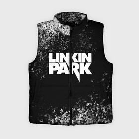 Женский жилет утепленный 3D с принтом Linkin Park ,  |  | bennington | chester | chester bennington | linkin | linkin park | music | park | rock | бенингтон | линкин | линкин парк | музыка | парк | рок | честер | честер беннингтон