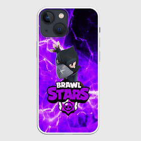 Чехол для iPhone 13 mini с принтом BRAWL STARS CROW ,  |  | 2020 | android | brawl stars | crow | games | leon | mobile game | stars | бравл старс | ворон | игры | леон | мобильные игры