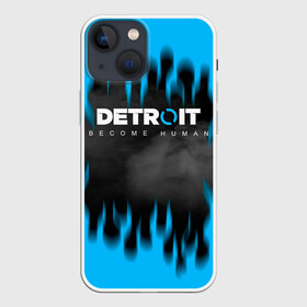 Чехол для iPhone 13 mini с принтом DETROIT: BECOME HUMAN. ,  |  | action | ai | android | detroit become human | андроиды | детектив | детройт | детройт: стать человеком | игра | интерактивное кино | коннор | логотип | роботы | фирменный стиль | экшн