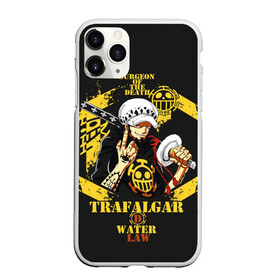 Чехол для iPhone 11 Pro Max матовый с принтом One Piece Trafalgar Water , Силикон |  | Тематика изображения на принте: anime | kaido | luffy | manga | one piece | theory | zoro | большой куш | ван | луффи | манга | манки д | мульт | пираты | пис | рыжий | сёнэн | сериал | шанкс