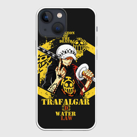 Чехол для iPhone 13 mini с принтом One Piece  Trafalgar Water ,  |  | Тематика изображения на принте: anime | kaido | luffy | manga | one piece | theory | zoro | большой куш | ван | луффи | манга | манки д | мульт | пираты | пис | рыжий | сёнэн | сериал | шанкс