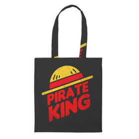 Шоппер 3D с принтом One Piece Pirate King , 100% полиэстер | Плотность: 200 г/м2; Размер: 34×35 см; Высота лямок: 30 см | anime | kaido | luffy | manga | one piece | theory | zoro | большой куш | ван | луффи | манга | манки д | мульт | пираты | пис | рыжий | сёнэн | сериал | шанкс