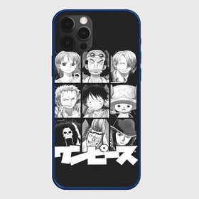 Чехол для iPhone 12 Pro с принтом иероглифы One Piece  , силикон | область печати: задняя сторона чехла, без боковых панелей | anime | kaido | luffy | manga | one piece | theory | zoro | большой куш | ван | луффи | манга | манки д | мульт | пираты | пис | рыжий | сёнэн | сериал | шанкс