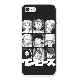 Чехол для iPhone 5/5S матовый с принтом One Piece , Силикон | Область печати: задняя сторона чехла, без боковых панелей | anime | kaido | luffy | manga | one piece | theory | zoro | большой куш | ван | луффи | манга | манки д | мульт | пираты | пис | рыжий | сёнэн | сериал | шанкс