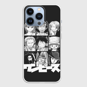 Чехол для iPhone 13 Pro с принтом иероглифы One Piece ,  |  | anime | kaido | luffy | manga | one piece | theory | zoro | большой куш | ван | луффи | манга | манки д | мульт | пираты | пис | рыжий | сёнэн | сериал | шанкс