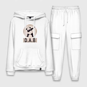 Мужской костюм хлопок с толстовкой с принтом DAB Panda ,  |  | best | dab | dabbig | dance | freedom | hip hop | music | panda | rap | даб | даббинг | животные | крутой | лучший | медведь | музыка | панда | рэп | рэпер | свобода | танец | хип хоп