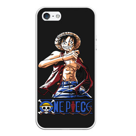 Чехол для iPhone 5/5S матовый с принтом One Piece , Силикон | Область печати: задняя сторона чехла, без боковых панелей | anime | kaido | luffy | manga | one piece | theory | zoro | большой куш | ван | луффи | манга | манки д | мульт | пираты | пис | рыжий | сёнэн | сериал | шанкс