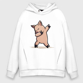 Мужское худи Oversize хлопок с принтом Dabbing Pig , френч-терри — 70% хлопок, 30% полиэстер. Мягкий теплый начес внутри —100% хлопок | боковые карманы, эластичные манжеты и нижняя кромка, капюшон на магнитной кнопке | best | dab | dabbig | dance | freedom | hip hop | music | pig | rap | даб | даббинг | крутой | лучший | музыка | рэп | рэпер | свинья | свобода | танец | хип хоп