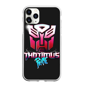 Чехол для iPhone 11 Pro матовый с принтом Трансформеры Thotimus Prime , Силикон |  | bumblebee | transformers | автоботы | бамблби | мегатрон | оптимус прайм | роботы | трансформеры