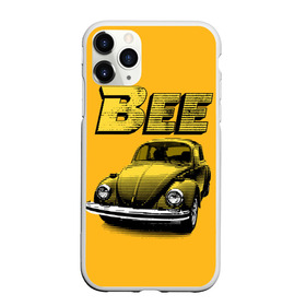 Чехол для iPhone 11 Pro матовый с принтом Transformers Bee , Силикон |  | bumblebee | transformers | автоботы | бамблби | мегатрон | оптимус прайм | роботы | трансформеры
