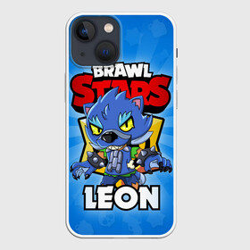 Чехол для iPhone 13 mini с принтом BRAWL STARS WEREWOLF LEON ,  |  | brawl stars | brawl stars werewolf leon | brawler | leon | werewolf | бравл старз | бравлер | волк | леон | оборотень | оборотень леон