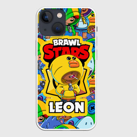 Чехол для iPhone 13 mini с принтом BRAWL STARS SALLY LEON ,  |  | brawl stars | brawl stars sally leon | brawler | leon | sally | бравл старз | бравлер | леон | салли | салли леон