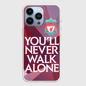 Чехол для iPhone 13 Pro с принтом Ливерпуль ,  |  | Тематика изображения на принте: liverpool | ливер | ливерпуль | футбол