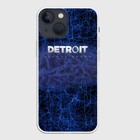 Чехол для iPhone 13 mini с принтом DETROIT:BECOME HUMAN ,  |  | action | ai | android | connor | detroit become human | game | rk 800 | rk 900 | андроиды | детектив | игра | игры | интерактивное кино | кара | коннор | логотип | маркус | роботы | фирменный стиль | экшн