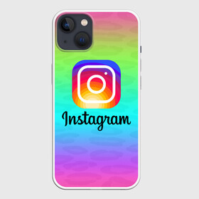 Чехол для iPhone 13 с принтом INSTAGRAM 2020 ,  |  | insta | instagram | instagramm | social | видео | инста | инстаграм | инстаграмм | приложение | социальная сеть | фото