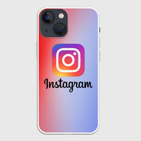 Чехол для iPhone 13 mini с принтом INSTAGRAM ,  |  | insta | instagram | instagramm | social | видео | инста | инстаграм | инстаграмм | приложение | социальная сеть | фото