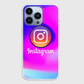 Чехол для iPhone 13 Pro с принтом INSTAGRAM ,  |  | Тематика изображения на принте: insta | instagram | instagramm | social | видео | инста | инстаграм | инстаграмм | приложение | социальная сеть | фото