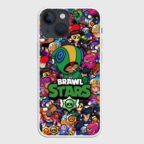 Чехол для iPhone 13 mini с принтом BRAWL STARS LEON ,  |  | 2020 | android | brawl stars | crow | games | leon | mobile game | stars | бравл старс | ворон | игры | леон | мобильные игры