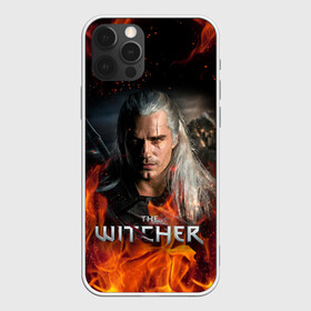 Чехол для iPhone 12 Pro с принтом THE WITCHER , силикон | область печати: задняя сторона чехла, без боковых панелей | geralt | netflix | the witcher | witcher | ведьмак | геральт | йенифер | нетфликс | сериал ведьмак | трисс | цири