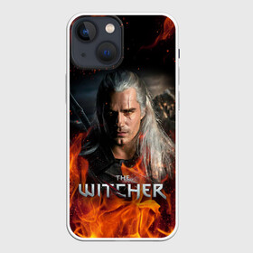 Чехол для iPhone 13 mini с принтом THE WITCHER ,  |  | geralt | netflix | the witcher | witcher | ведьмак | геральт | йенифер | нетфликс | сериал ведьмак | трисс | цири