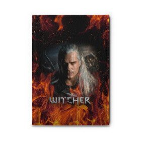 Обложка для автодокументов с принтом THE WITCHER , натуральная кожа |  размер 19,9*13 см; внутри 4 больших “конверта” для документов и один маленький отдел — туда идеально встанут права | Тематика изображения на принте: geralt | netflix | the witcher | witcher | ведьмак | геральт | йенифер | нетфликс | сериал ведьмак | трисс | цири