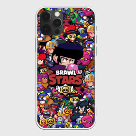 Чехол для iPhone 12 Pro Max с принтом BRAWL STARS BIB , Силикон |  | bibi | brawl stars | brock | bull | crow | dinomike | el primo | leon | mobile game | nita | poko | ricochet | stars | tara | бравл старс | ворон | леон | мобильные игры