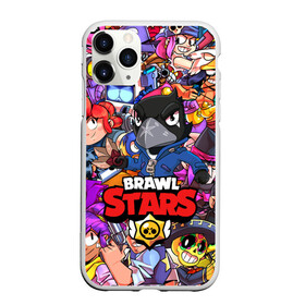 Чехол для iPhone 11 Pro матовый с принтом BRAWL STARS CROW , Силикон |  | brawl stars | brawl stars все персонажи | crow | leon | leon shark | sally leon | shark | stars | акула | берли | ворон | леон | леон акула | спайк | эль примо