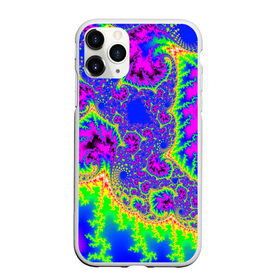 Чехол для iPhone 11 Pro Max матовый с принтом NEON&ACID , Силикон |  | abstract | abstraction | texture | абстракция | геометрия | иллюзия | обман зрения | оптический узор | текстура