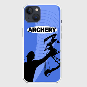 Чехол для iPhone 13 с принтом Archery ,  |  | archer | archery | bow | bow hunter | bowhunter | лук | лучник | стрельба из лука