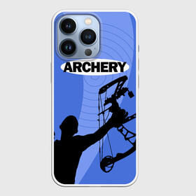 Чехол для iPhone 13 Pro с принтом Archery ,  |  | archer | archery | bow | bow hunter | bowhunter | лук | лучник | стрельба из лука