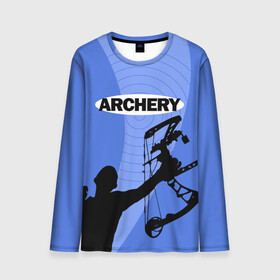 Мужской лонгслив 3D с принтом Archery , 100% полиэстер | длинные рукава, круглый вырез горловины, полуприлегающий силуэт | archer | archery | bow | bow hunter | bowhunter | лук | лучник | стрельба из лука