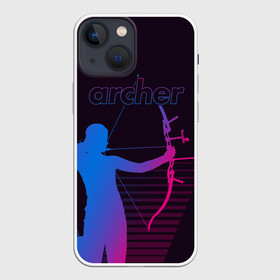 Чехол для iPhone 13 mini с принтом Archer ,  |  | archer | archery | bow | bow hunter | bowhunter | лук | лучник | стрельба из лука