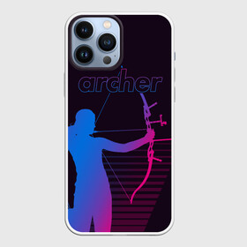 Чехол для iPhone 13 Pro Max с принтом Archer ,  |  | archer | archery | bow | bow hunter | bowhunter | лук | лучник | стрельба из лука