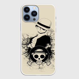 Чехол для iPhone 13 Pro Max с принтом шляпа и череп One Piece ,  |  | anime | kaido | luffy | manga | one piece | theory | zoro | большой куш | ван | луффи | манга | манки д | мульт | пираты | пис | рыжий | сёнэн | сериал | шанкс