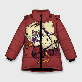 Зимняя куртка для девочек 3D с принтом One Piece , ткань верха — 100% полиэстер; подклад — 100% полиэстер, утеплитель — 100% полиэстер. | длина ниже бедра, удлиненная спинка, воротник стойка и отстегивающийся капюшон. Есть боковые карманы с листочкой на кнопках, утяжки по низу изделия и внутренний карман на молнии. 

Предусмотрены светоотражающий принт на спинке, радужный светоотражающий элемент на пуллере молнии и на резинке для утяжки. | Тематика изображения на принте: anime | kaido | luffy | manga | one piece | theory | zoro | большой куш | ван | луффи | манга | манки д | мульт | пираты | пис | рыжий | сёнэн | сериал | шанкс