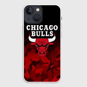 Чехол для iPhone 13 mini с принтом CHICAGO BULLS | ЧИКАГО БУЛЛС ,  |  | bulls | chicago | chicago bulls | nba | red bulls | usa | америка | быки | нба | сша | чикаго буллс