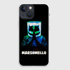 Чехол для iPhone 13 mini с принтом Marshmello ,  |  | marshmello | диджей | клуб | клубная музыка | маршмеллоу | маршмэлло | маршмэллоу | музыка | электронная