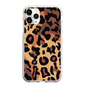 Чехол для iPhone 11 Pro Max матовый с принтом Кошачий окрас , Силикон |  | гепард | животные | камуфляж | кошки | окрас | пантера | природа | раскрас | тигр