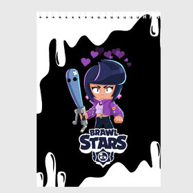 Скетчбук с принтом BRAWL STARS BIBI , 100% бумага
 | 48 листов, плотность листов — 100 г/м2, плотность картонной обложки — 250 г/м2. Листы скреплены сверху удобной пружинной спиралью | bib | brawl stars | bull | colt | crow | leon | leon shark | moba | sally leon | shark | акула | берли | биби | бравл старс | ворон | жанр | игра | кольт | леон | леон акула | нита | спайк | шелли