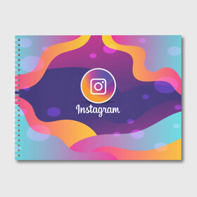 Альбом для рисования с принтом INSTAGRAM 2020 , 100% бумага
 | матовая бумага, плотность 200 мг. | insta | instagram | instagramm | social | видео | инста | инстаграм | инстаграмм | приложение | социальная сеть | фото